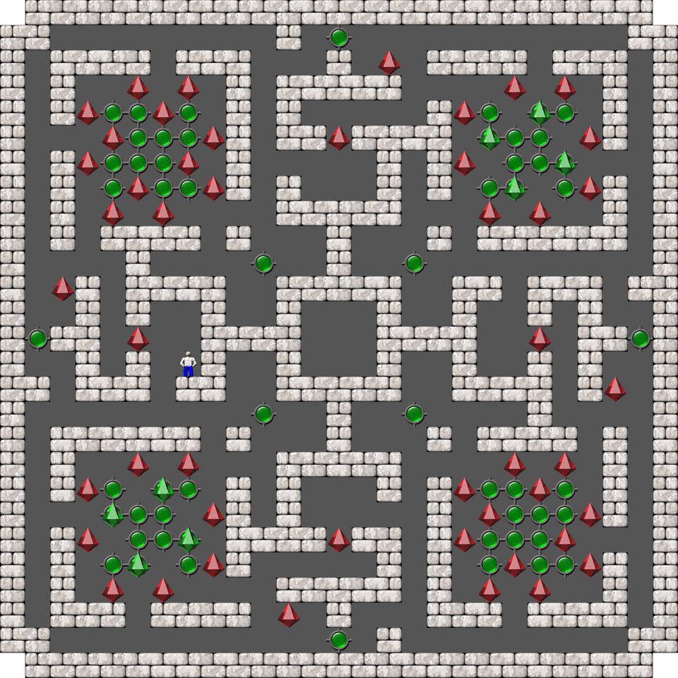 Sokoban Mass Remodel level 93